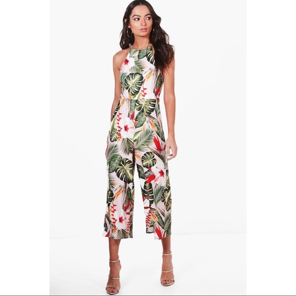 Boohoo Pants - Boohoo Floral Jumpsuit